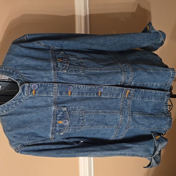 Valerie Stevens Jackets & Blazers - Valarie Steven's Denim Jacket XL